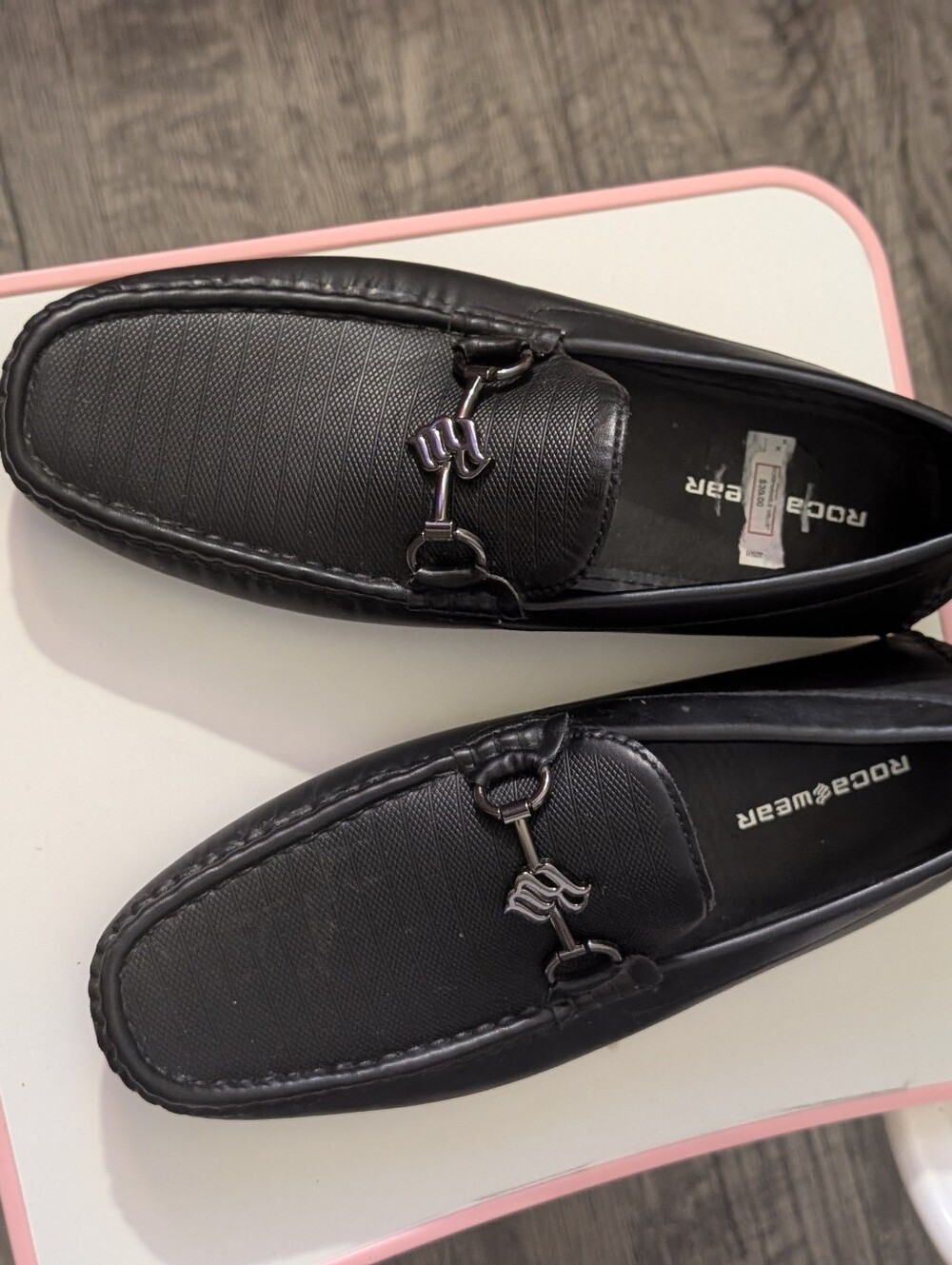 Rocawear Black Slip-On Loafers for Men